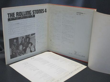 Rolling Stones 4 – Out Of Our Heads Japan Early Press LP G/F + RARE POSTER