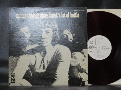 Climax Chicago Blues Band A Lot of Bottle Japan Orig. PROMO LP RED WAX WHITE LABEL