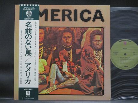 America 1st S/T Same Title Japan Orig. LP OBI