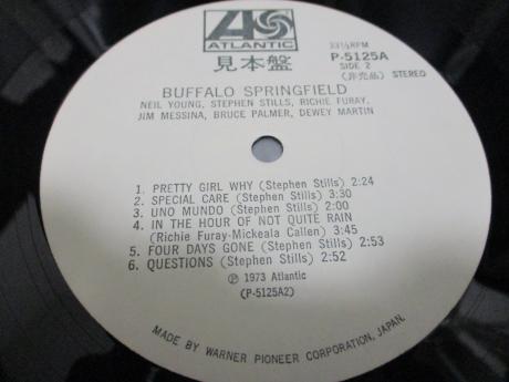 Neil Young Buffalo Springfield Same Title Japan Orig. PROMO 2LP OBI WHITE LABEL