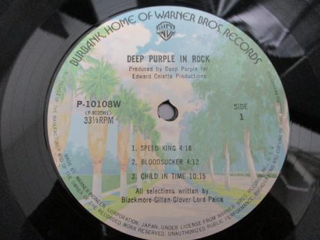 Deep Purple In Rock Japan “BURRN! Selection” ED LP BLACK OBI