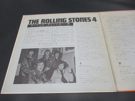 Rolling Stones 4 – Out Of Our Heads Japan Early Press LP G/F + RARE POSTER