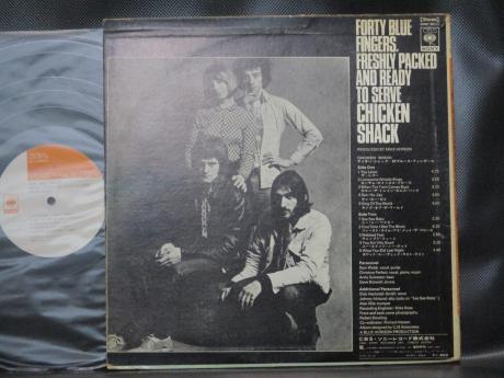 Chicken Shack Forty Blue Fingers, Freshly Packed And Ready To Serve Japan Orig. LP INSERT