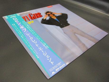 Bee Gees Robin Gibb Secret Agent Japan PROMO LP OBI WHITE LABEL