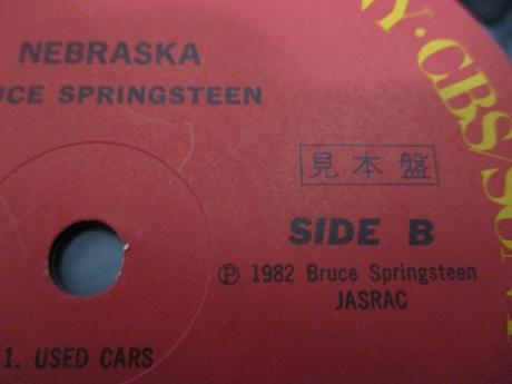 Bruce Springsteen Nebraska Japan Orig. PROMO LP OBI