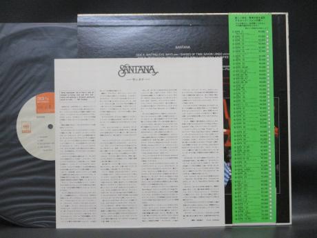 Santana 1st S/T Same Title Japan Rare LP GREEN OBI