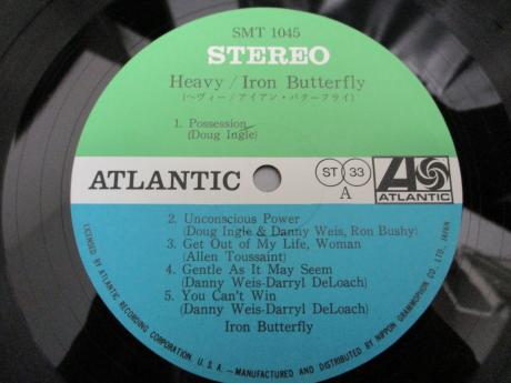 Iron Butterfly Heavy Japan Orig. LP INSERT DIF
