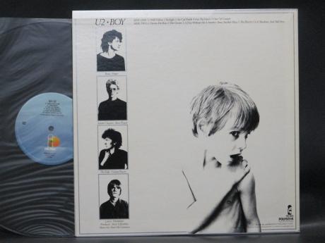 U2 Boy Japan Rare LP OBI + INSERT