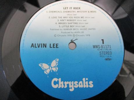 Ten Years After Alvin Lee Let It Rock Japan Orig. LP OBI