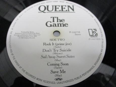 Queen The Game Japan Orig. LP OBI