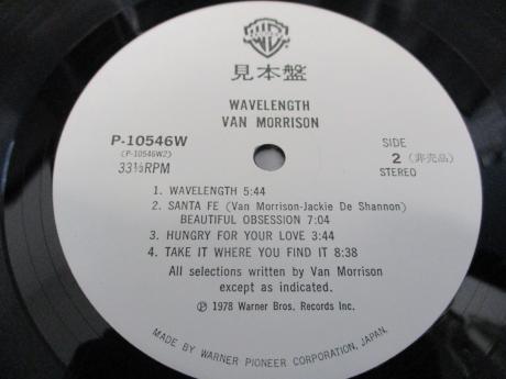 Van Morrison Wavelength Japan Orig. PROMO LP OBI WHITE LABEL
