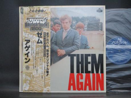 Van Morrison Them Again Japan Rare LP BROWN OBI