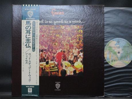 Rod Stewart Faces A Nod is As Good As a Wink Japan Early Press LP OBI