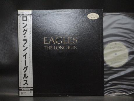 Eagles Long Run Japan Orig. PROMO LP OBI