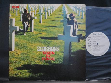 Backwood Records : Scorpions Taken By Force Japan Orig. PROMO LP