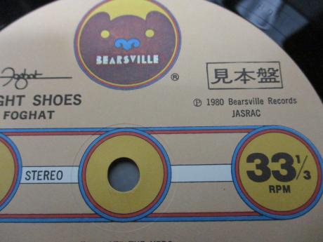 Foghat ‎Tight Shoes Japan Orig. PROMO LP OBI
