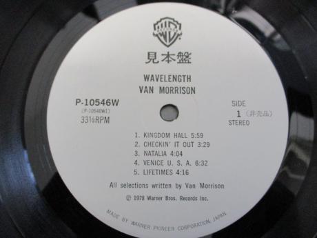 Van Morrison Wavelength Japan Orig. PROMO LP OBI WHITE LABEL