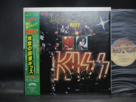 Kiss Lick it Up Japan Orig. LP BIG OBI + INSERT