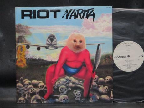 Riot Narita Japan Orig. PROMO LP WHITE LABEL