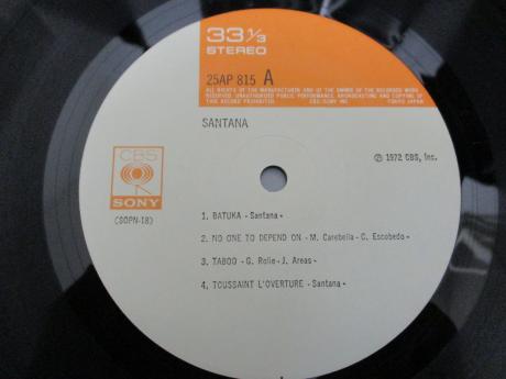 Santana 3rd S/T Same Title Japan Rare LP GREEN OBI