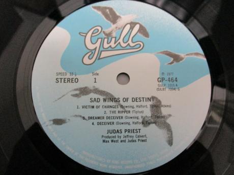 Judas Priest Sad Wings of Destiny Japan Orig. LP OBI