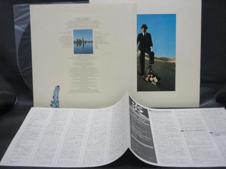 Pink Floyd Wish You Were Here Japan Orig. LP INSERT