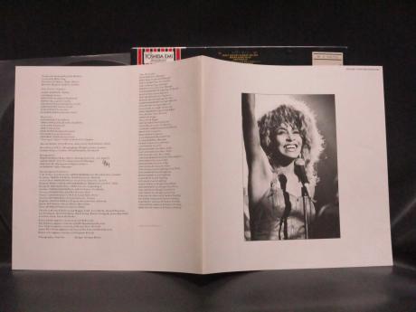 Tina Turner Tina Live Japan Orig. PROMO LP OBI WHITE LABEL