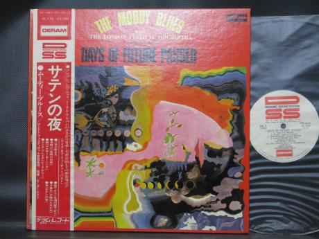 Moody Blues Days of Future Passed Japan Early Press LP OBI G/F DIF