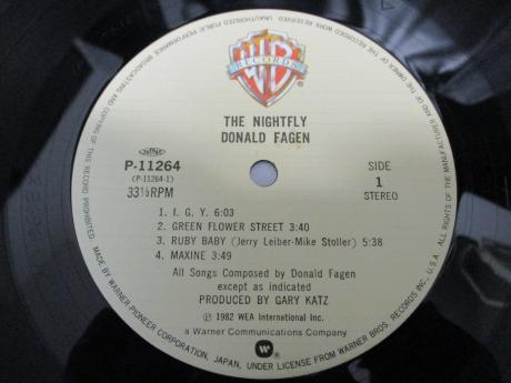 Steely Dan Donald Fagen The Nightfly Japan Orig. LP OBI