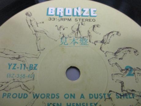 Uriah Heep Ken Hensley Proud Words On a Dusty Shelf Japan Orig. PROMO LP OBI
