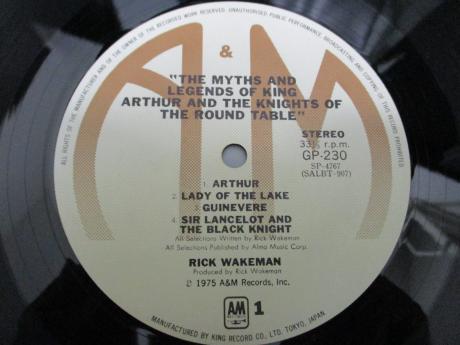 Rick Wakeman Myths And Legends Of King Arthur And The Knights Of The Round Table Japan Orig. LP OBI