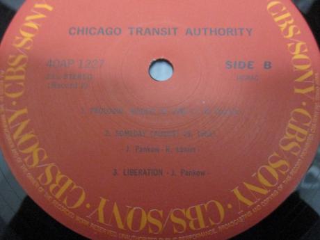 Chicago Transit Authority 1st S/T Same Title Japan Rare 2LP RED OBI
