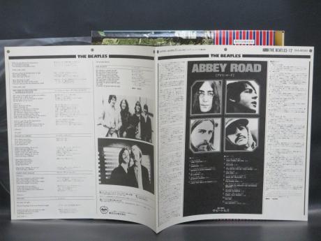Beatles Abbey Road Japan Flag OBI Edition LP OBI