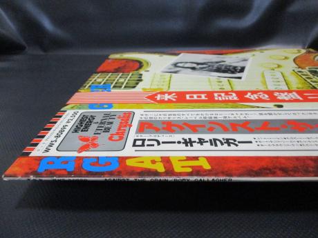 Rory Gallagher Against the Grain Japan TOUR ED LP 2OBI