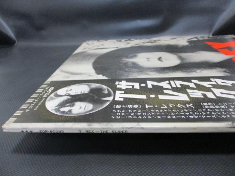 2. T.REX The Slider Japan Orig. LP OBI BOOKLET