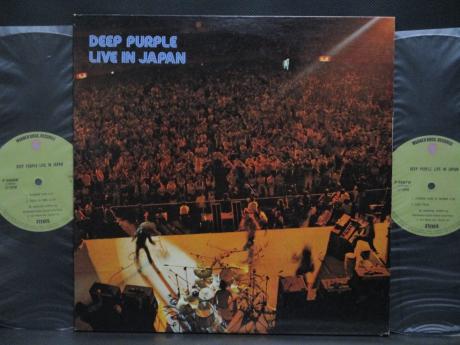Deep Purple Live in Japan Japan Orig. 2LP GREEN LABEL