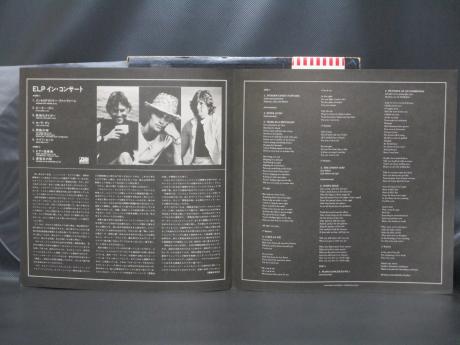 ELP Emerson Lake & Palmer In Concert Japan Orig. LP OBI