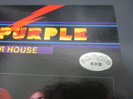 Deep Purple Power House Japan Orig. PROMO LP OBI WHITE LABEL POSTER