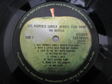 Beatles / Sgt Pepper’s Lonely Hearts Club Band Japan LP FLAG OBI