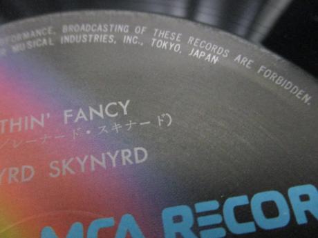 Lynyrd Skynyrd Nuthin’ Fancy Japan Orig. LP INSERT