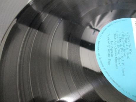 Led Zeppelin 3rd III Japan Orig. LP OBI GRAMMOPHON