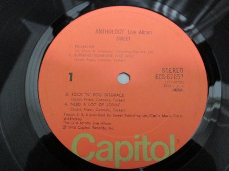 Sweet Anthology Japan Orig. 2LP OBI INSERT