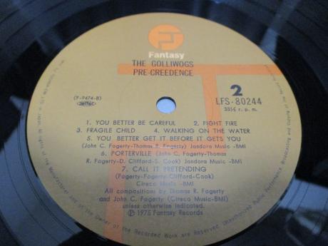 CCR Golliwogs Pre-Creedence Japan Orig. LP OBI DIF COVER