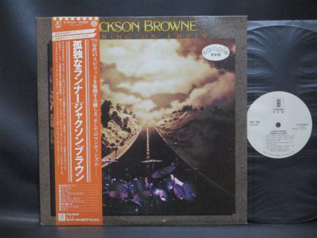 Jackson Browne Running on Empty Japan Orig. PROMO LP OBI WHITE LABEL