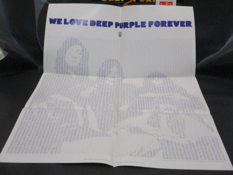 Deep Purple Power House Japan Orig. PROMO LP OBI WHITE LABEL POSTER