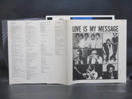 Michael Jackson VA Love is My Message Japan Orig. PROMO LP OBI