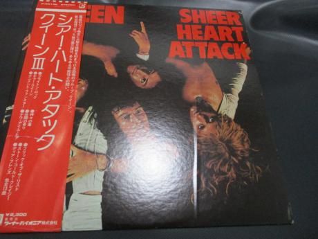 Queen Sheer Heart Attack Japan Orig. LP OBI