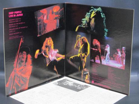 Deep Purple Live in Japan Japan Orig. 2LP GREEN LABEL