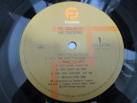 CCR Golliwogs Pre-Creedence Japan Orig. LP OBI DIF COVER