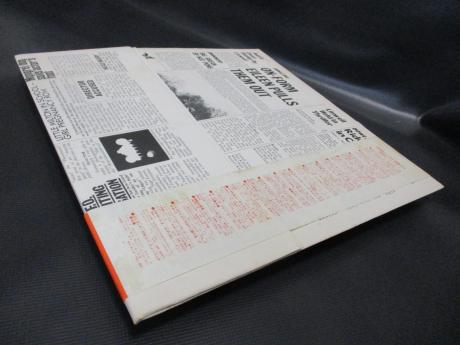 Jethro Tull Thick as Brick Japan Early Press LP OBI NEWSPAPER COVER